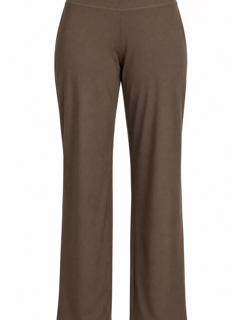Eileen Fisher Brown Stretch Pull On Pants Size L